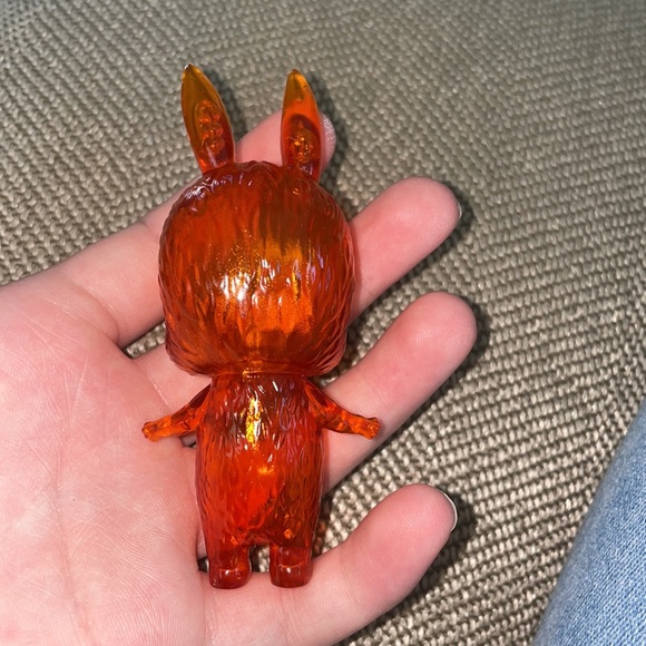 the little monster mini figure orange Labubu - Picture 2 of 2